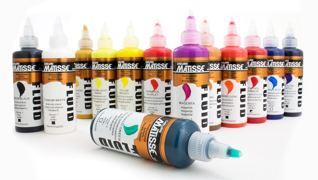 Liquid deals acrylic paint